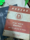 (2) Hudson Mechanical and Flat Rate Manuals