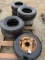 (7) Assorted Implement Tires