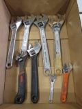 (8) Adjustable Wrenches