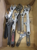 (8) Adjustable Wrenches
