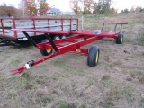 Stoltzfus Manufacturing Round Bale Wagon