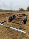 19' Tandem Axle Trailer Chassis