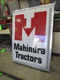 Mahindra Internally Lit Sign