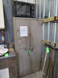 Steel Supply Cabinet & Microwave