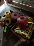 (12) Rolls of Assorted Caution Tape