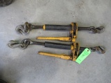 (2) Ratcheting Chain Binders