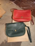 (2) Coach Leatherware Handbags