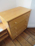 Four Drawer Oak Bureau