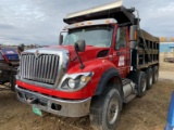 2011 International Model 7600SBA Tri Axle Dump Truck