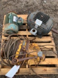 (2) Electric Motors & Hydraulic Cable Winch