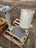Fairbanks Digital Platform Scale & Mortar Pump Tub