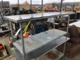 Stainless Steel Prep Table w/ Undershelf