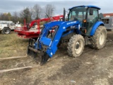New Holland Model T4.75 4X4 Tractor with Model 655TL Quick Detach Loader