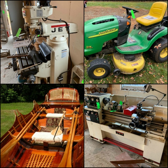 Thames Skiff, Veneer, Woodworking Tools & Equip.