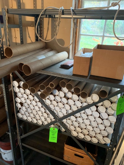 Quantity of 22" & 24" Shipping Tubes