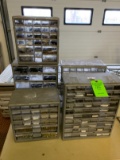 (5) Cabinets of Shoe Repair Fasteners, Rivets, Tacks, Etc.