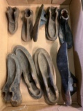 (9) Cast Iron Shoe Anvils / Lasts