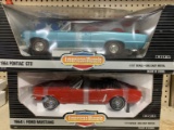 (2) American Muscle 1:12 Scale Diecast