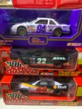 (12) Racing Champions 1:24 Scale Diecast Stock Car Replicas