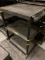 3-Tier Rolling Poly AV Cart