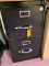 (2) Two Drawer Metal Filing Cabinets & 122
