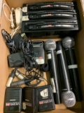 (3) Samson UHF Series Wireless Microphones & Receivers