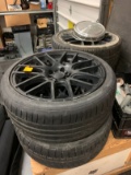 (4) 225/40R18 Tires on Rage Rims