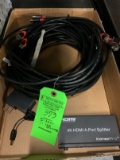 (5) HDMI Cables & (1) 1 x 4 Splitter