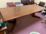 Wood Conference Table