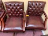 (4) Conference Room Armchairs