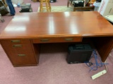 Single Pedestal Executive Desk