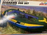Inflatable Raft w/ Oars