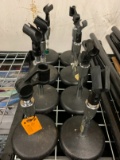 (8) Table Top Microphone Stands