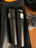 (2) Shure SM57 Cardioid Dynamic Instrument Microphones