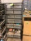 18-Compartment Storage Cabinet w/ Contents