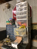 (2) Poly Cabinets & Contents