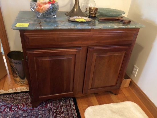 Cherry Sideboard with stone top
