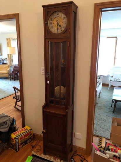 Mission Style Tall Case Clock