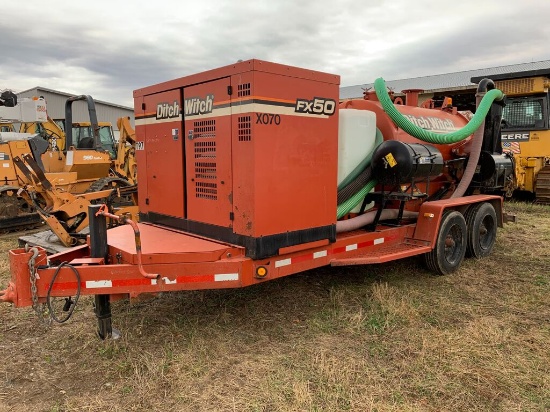 2014 Ditch Witch Model FX50 Vacuum Excavator