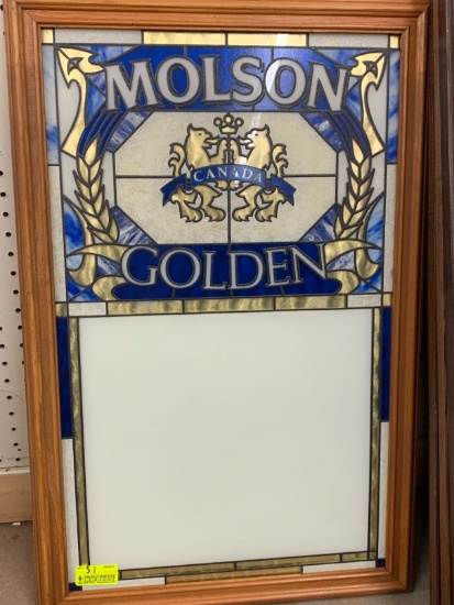 Molson Golden Bar Mirror