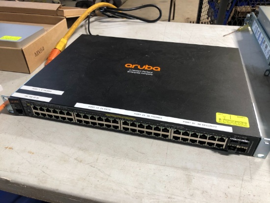 HP Aruba 2530-48G PoE+ Rack Mount Switch