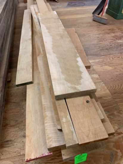 (19) Curly Maple Boards, approx. 126 BF