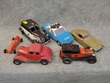 (6) Asst. Tin & Plastic Cars