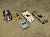 (5) Diecast 1:18 Scale Racers