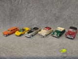 (6) Diecast Vehicles