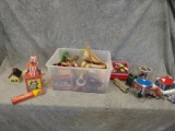 Asst. Tin, Plastic & Metal Toys