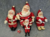 Vintage Christmas Japanese Santas