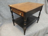 Pair Hitchcock End Tables