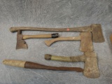 (16) 18th-20th Century Axe and Hatchet Heads