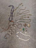 Lot of Misc Silver and Costume Jewelry